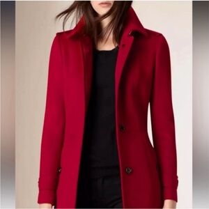 Anne Klein cashmere/wool pea coat size 4